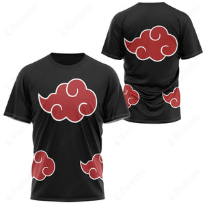 Anime Naruto Shippuden Akatsuki Cosplay Custom T-Shirt