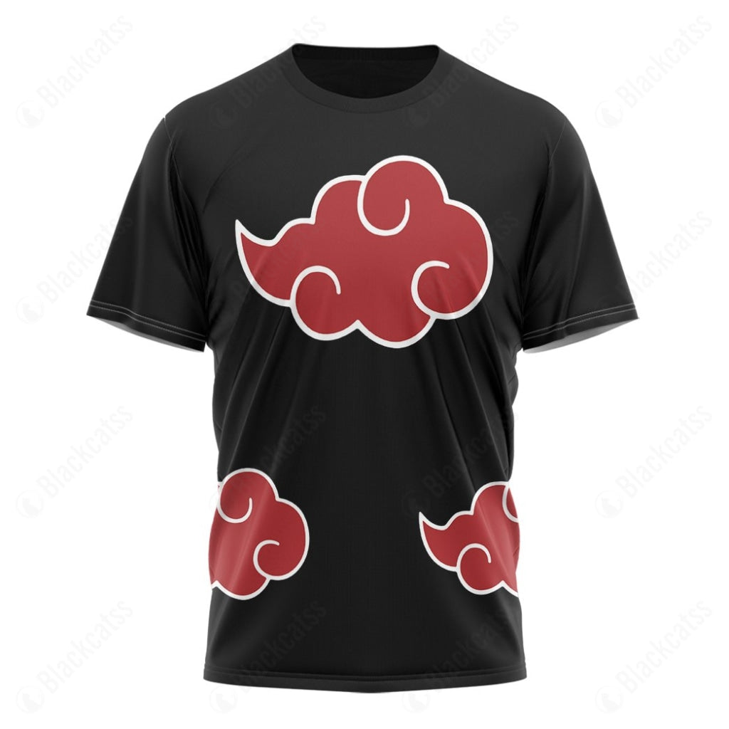 Anime Naruto Shippuden Akatsuki Cosplay Custom T-Shirt