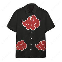 Load image into Gallery viewer, Anime Naruto Shippuden Akatsuki Custom Button Shirt
