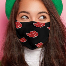 Load image into Gallery viewer, Anime Naruto Shippuden Akatsuki Custom Facemask
