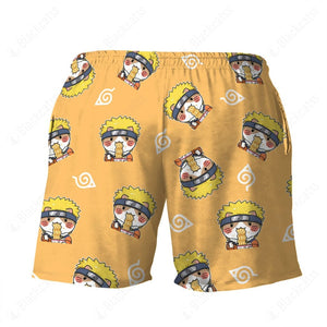 Anime Naruto Shippuden Naruto Beach Shorts