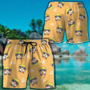 Anime Naruto Shippuden Naruto Beach Shorts