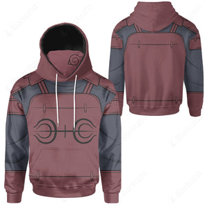 Anime Naruto Shippuden Hashirama Senju Custom Snood Hoodie