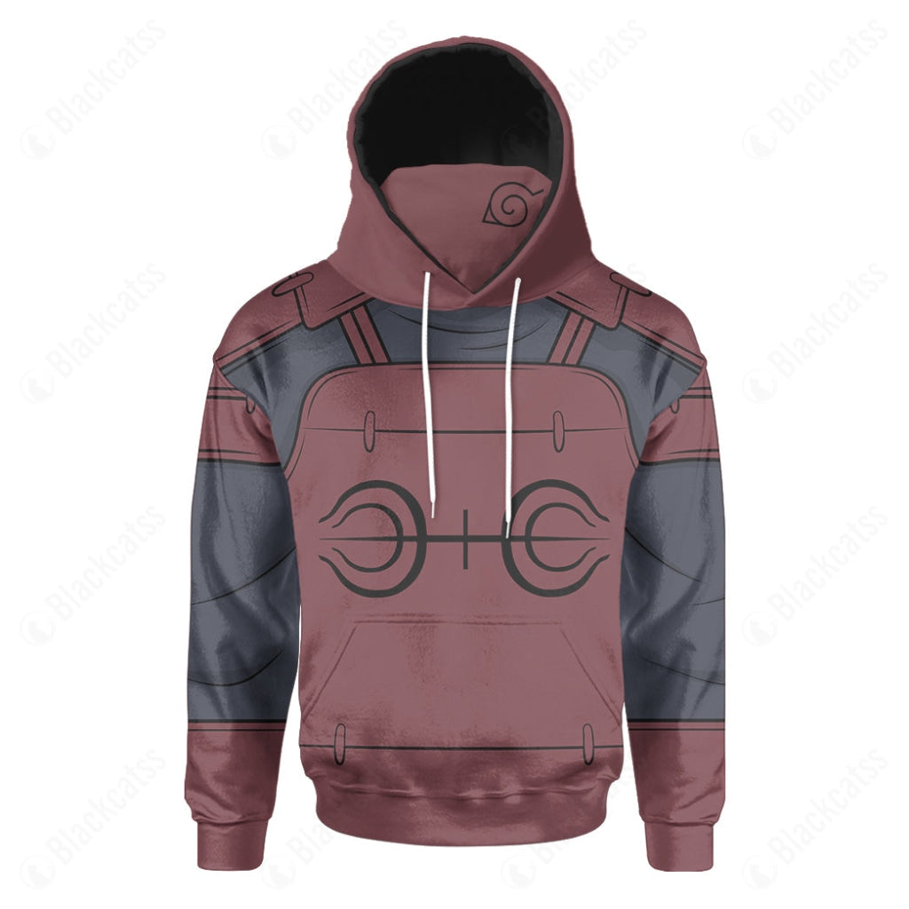 Anime Naruto Shippuden Hashirama Senju Custom Snood Hoodie