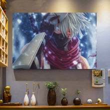 Load image into Gallery viewer, Anime Naruto Shippuden Kakashi Hatake Custom Canvas With Frame
