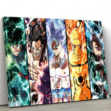 Load image into Gallery viewer, Anime Naruto Shippuden Anime Legends Custom Canvas With Frame
