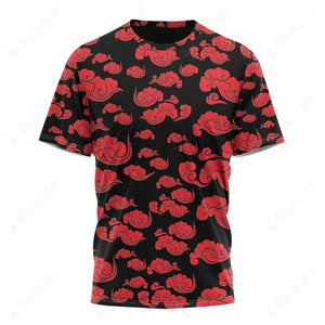 Anime Naruto Shippuden New Akatsuki Pattern Custom T-Shirt