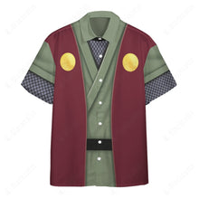 Load image into Gallery viewer, Anime Naruto Shippuden Sannin Jiraiya Custom Button Shirt
