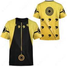 Load image into Gallery viewer, Anime Naruto Shippuden Naruto Six Paths Mode Custom T-Shirt
