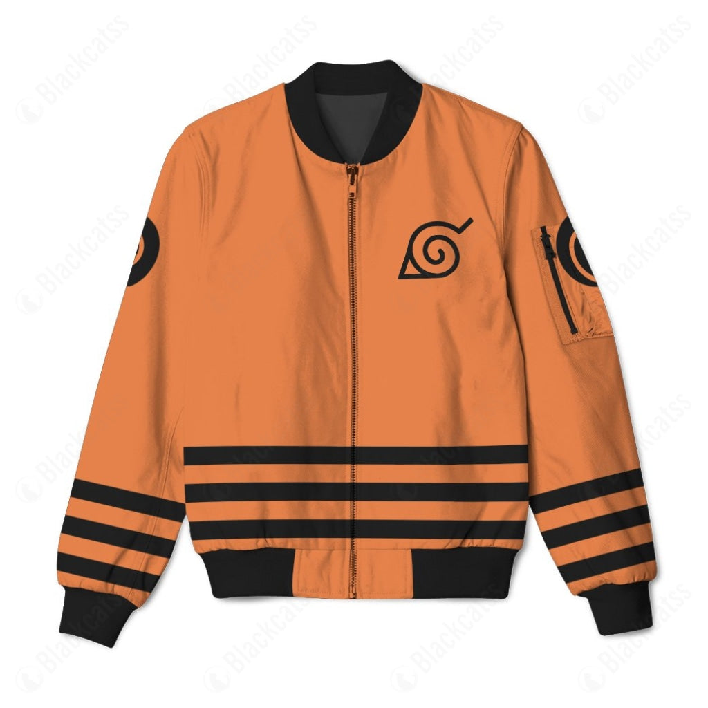 Anime Naruto Uzumaki 7th Hokage Orange Jacket