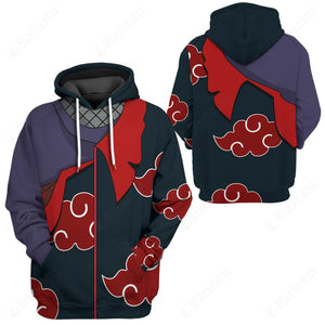 Anime Naruto Shippuden Uchiha Itachi Custom Hoodie