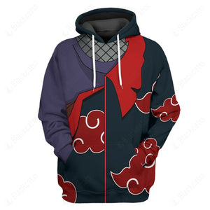 Anime Naruto Shippuden Uchiha Itachi Custom Hoodie