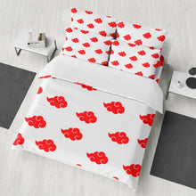 Load image into Gallery viewer, Anime Naruto Shippuden White Akatsuki Cosplay Custom Bedding Set
