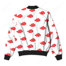 Load image into Gallery viewer, Anime Naruto Shippuden White Akatsuki Cosplay Custom Bomber Jacket
