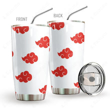 Load image into Gallery viewer, Anime Naruto Shippuden White Akatsuki Cosplay Custom Tumbler
