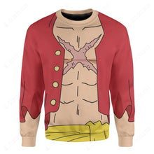 Load image into Gallery viewer, Anime One Piece Luffy Custom Sweatshirt
