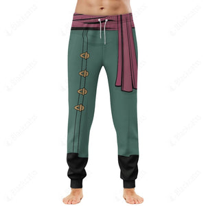 Anime One Piece Roronoa Zoro Custom Sweatpants