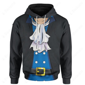 Anime One Piece Sabo Custom Hoodie