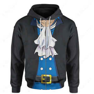 Anime One Piece Sabo Custom Hoodie