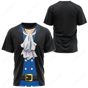 Anime One Piece Sabo Custom T-Shirt