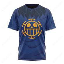 Load image into Gallery viewer, Anime One Piece Trafalgar D. Water Law Custom T-Shirt
