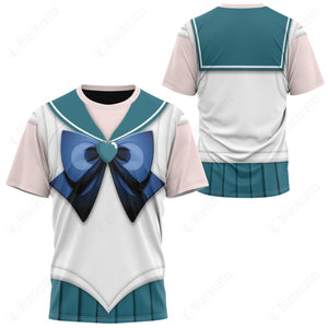 Anime Sailor Moon The Sailor Neptune Custom T-Shirt