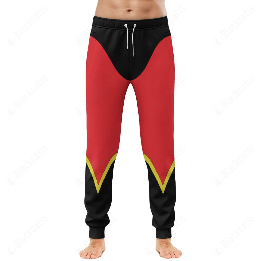 Anime UFO Robot Grendizer Force Five Daisuke Umon Custom Sweatpants