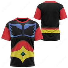 Load image into Gallery viewer, Anime UFO Robot Grendizer Force Five Daisuke Umon Custom T-Shirt
