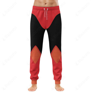 Anime UFO Robot Grendizer Force Five Tetsuya Tsurugi Custom Sweatpants