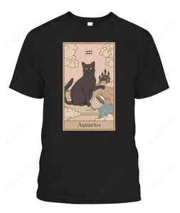 Aquarius Cat Custom Women's Tee & Unisex Tee