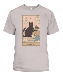 Aquarius Cat Custom Women's Tee & Unisex Tee