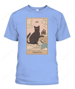 Aquarius Cat Custom Women's Tee & Unisex Tee