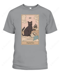 Aquarius Cat Custom Women's Tee & Unisex Tee