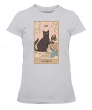 Load image into Gallery viewer, Aquarius Cat Custom Women&#39;s Tee &amp; Unisex Tee
