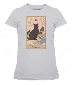 Aquarius Cat Custom Women's Tee & Unisex Tee