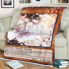 Load image into Gallery viewer, Ash Blossom &amp; Joyous Spring Custom Soft Blanket
