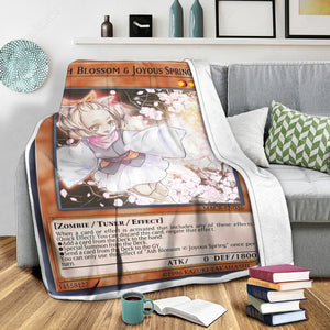 Ash Blossom & Joyous Spring Custom Soft Blanket