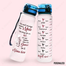 Load image into Gallery viewer, Ballet Personalized Water Tracker Bottle Dance
