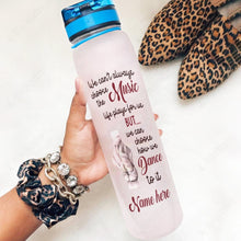 Load image into Gallery viewer, Ballet Personalized Water Tracker Bottle Dance
