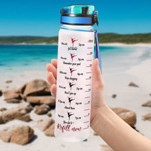 Load image into Gallery viewer, Ballet Personalized Water Tracker Bottle Dance
