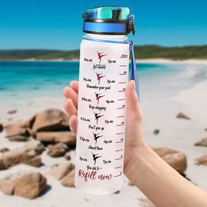 Ballet Personalized Water Tracker Bottle Dance