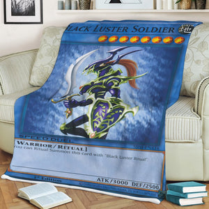 Black Luster Soldier Custom Soft Blanket