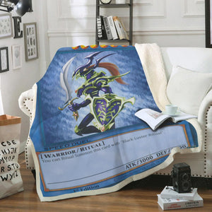 Black Luster Soldier Custom Soft Blanket