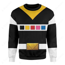 Load image into Gallery viewer, Black Power Rangers In Space Custom Sweatshirt
