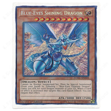 Load image into Gallery viewer, Blue Eyes Shining Dragon Custom Soft Blanket
