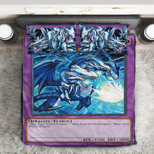 Load image into Gallery viewer, Blue Eyes Ultimate White Dragon Custom Bedding Set
