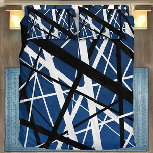 Blue Frankenstrat Strings Custom Bedding Set