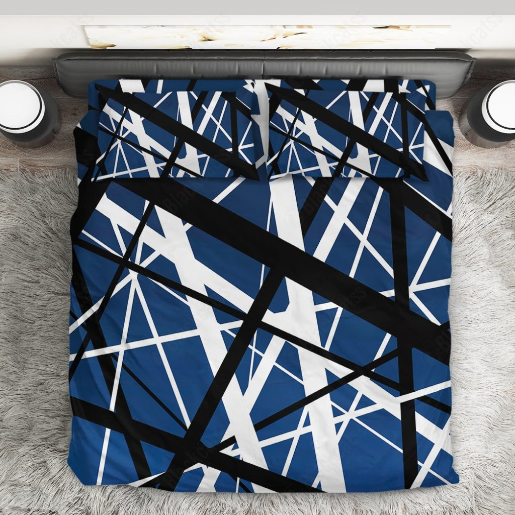 Blue Frankenstrat Strings Custom Bedding Set