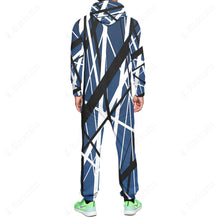 Load image into Gallery viewer, Blue Frankenstrat Strings Custom Jumpsuit
