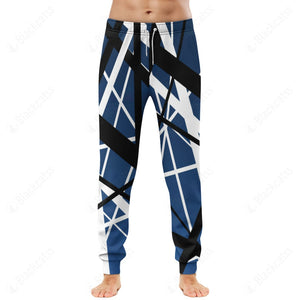 Blue Frankenstrat Strings Custom Sweatpants